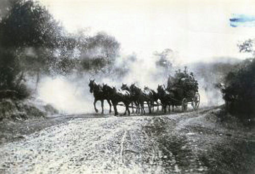 stagecoach in fiddletown