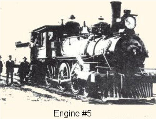 Amador Central Railroad engine #5