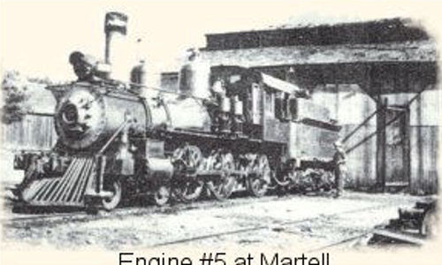 Amador Central Railroad engine #5