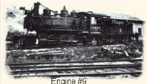 Amador Central Railroad engine #9